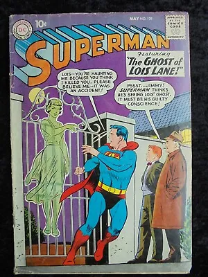 Buy Superman #129 1959 Dc Silver Age 1st And Origin Lori Lemaris • 53.48£