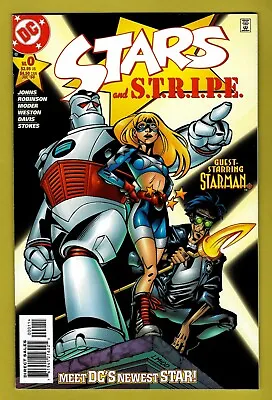 Buy Stars And Stripe (1999)_#0_NM/NM+ 9.4/9.6_1st Stargirl_DC Comics_cbx022 • 119.93£