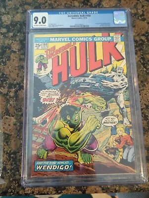 Buy Incredible Hulk 180 Cgc 9.0 First Appearance Wolverine!!!! Deadpool 3 • 1,482.57£