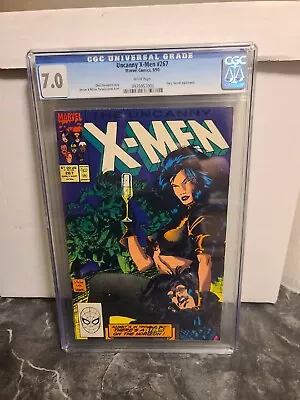 Buy Marvel Comics UNCANNY X-MEN # 267 CGC 7.0 ! Wolverine ! 1990 GAMBIT  • 55.33£