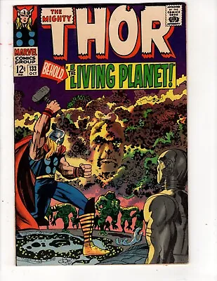 Buy The Mighty Thor #133 (key) 1966(this Book Has Minor Restoration See Description) • 27.50£