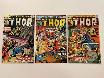 Buy Mighty Thor 243 244 245 Lot Of 3 - First Appearance He Who Remains Silver Set! • 27.97£