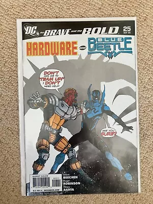 Buy Brave And The Bold #25 Adam Beechen, Blue Beetle, Hardware DC 2009 • 3.49£