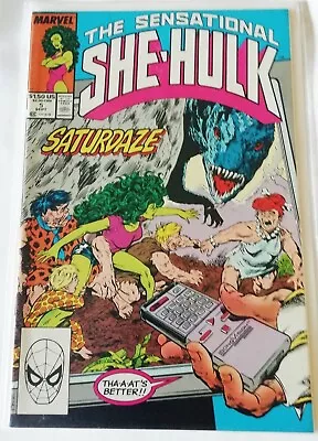 Buy Sensational She-Hulk #5 - Marvel 1989 John Byrne [Ft Yogi Bear] High Grade 9.8🌟 • 6.99£