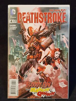 Buy Deathstroke #4 New 52 Bloody Fun With Harley Quinn 9.0 • 2.36£
