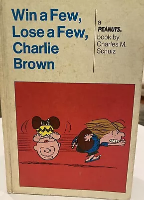 Buy Vintage  1974 Peanuts  Win A Few, Lose A Few, Charlie Brown  Hardback • 7.98£