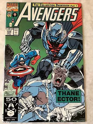 Buy Avengers #334 Marvel 1991 NM Inhumans Black Widow Vision Captain America Sersi • 6.42£