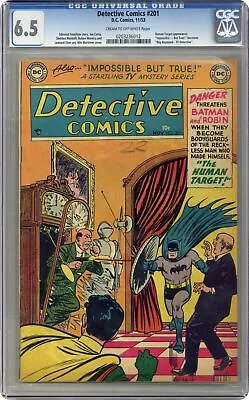 Buy Detective Comics #201 CGC 6.5 1953 0203236012 • 325.72£