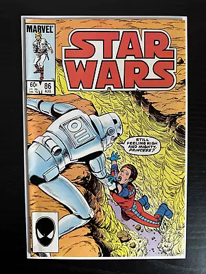 Buy Star Wars #86 VF+ 1984 Marvel Comics • 5.59£