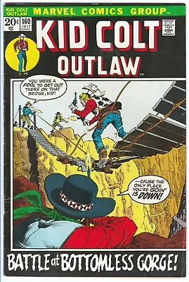 Buy Kid Colt Outlaw Issue #160 July 1972 • 5.49£
