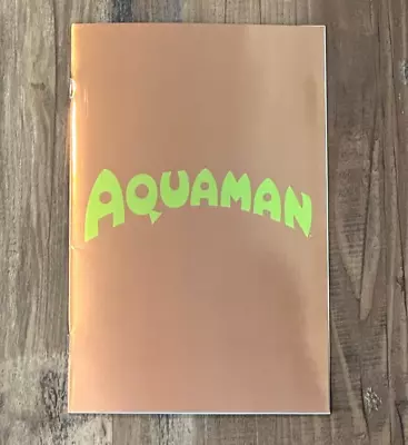 Buy Aquaman #35 Orange Foil Variant  1st App Of Black Manta Limited To 500 • 15.81£