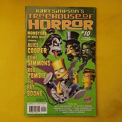 Buy Bongo Comics Bart Simpson's Treehouse Of Horror #10 2004 1st Print Matt Groening • 22£