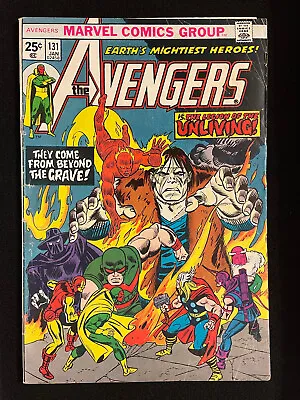 Buy Avengers #131 (Marvel 1975) 2nd Wonder Man! Kang + Immortus + Rama-Tut! • 7.87£