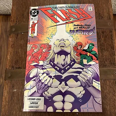 Buy Flash #36 :1990 : DC Comics. • 1.25£
