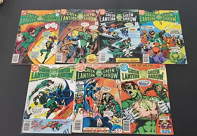Buy Green Lantern & Green Arrow #102 104 105 107-110 (1978) 1st App Replikon • 39.44£