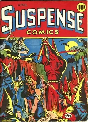 Buy Suspense Comics Full Run On Dvd Rom 1943-1946 Golden Age Horror Alex Schomburg 3 • 3.95£