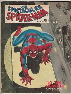 Buy Spectacular Spider-Man #1  (Marvel 1968)   FN- • 59.95£