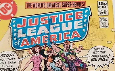 Buy Justice League Of America VF BUT! £4 1981. Postage On 1-5 Comics 2.95.  • 4£