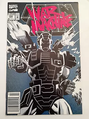Buy Iron Man #282 July 1992 VFINE- 7.5 1st Cover Appearance Of The War Machine Armor • 69.99£