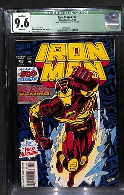 Buy Iron Man (1st Series) #300/SC (Jan 1994, Marvel) CGC 9.6 Signed Mitchell • 220.17£