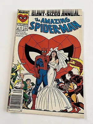 Buy Amazing Spiderman Annual #21 Wedding Issue (Marvel, Jan 1987) • 15.88£