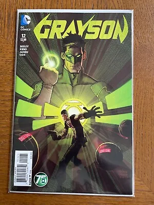 Buy DC Comics Grayson No. 12 - Green Lantern Variant (75 Years) • 5£