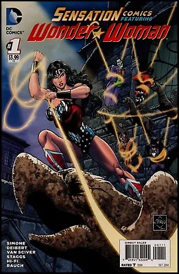 Buy Sensation Comics Featuring Wonder Woman #1 (of 17) Oct 2014 Dc Nm Comic Book 2 • 2.97£