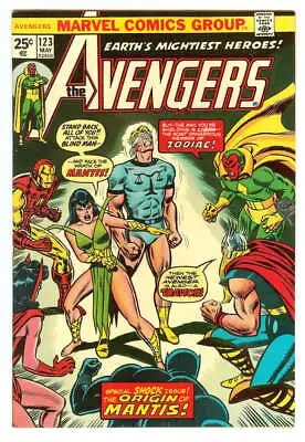 Buy Avengers #123 9.2 // 1st Appearance Of Star-stalker (cameo) Marvel Comics 1974 • 49.57£