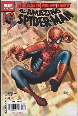 Buy Amazing Spider-Man Issue #549 Comic Book. Vol 2. Direct Edition. Brand New Day • 2.36£