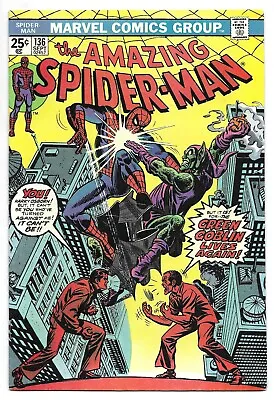 Buy The AMAZING SPIDER-MAN #136 MARVEL COMIC BOOK 1st Harry Osborn Green Goblin 1974 • 119.92£