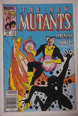 Buy New Mutants #35 ( Magneto Becomes New Headmaster) MARVEL 1986  • 10.24£