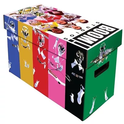 Buy BCW Short Cardboard Comic Book Storage Box With Power Rangers Art No. 3 • 33.46£
