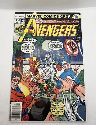 Buy 1978 Marvel Comics The Avengers #170 Guardians Of The Galaxy Appearance • 14.38£