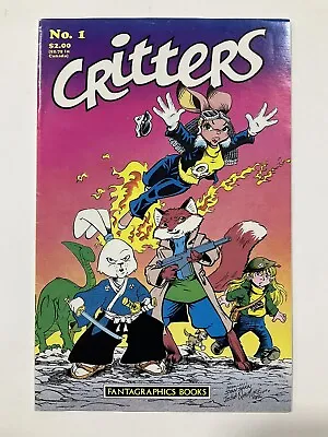 Buy Critters 1 Vf+ Very Fine+ 8.5 Fantagraphics • 55.78£