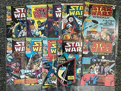 Buy STAR WARS UK Comics 1978 Collection 122 Issues - Missing 66, 68 And 108.  • 529£