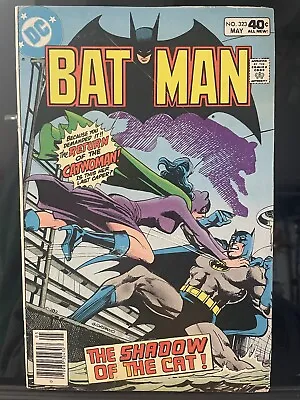 Buy Batman #323 G Catwoman Cover And Appearance! DC Comics 1980 • 12.64£