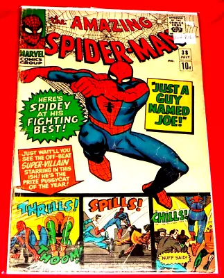 Buy Amazing_ Spider _man 38#_ Last Steve Ditko _a _ Guy_named_joe+  • 84.99£