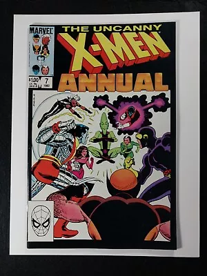 Buy Uncanny X-Men Annual #7 NM Impossible Man & Marvel Bullpen App 1984 • 6.43£