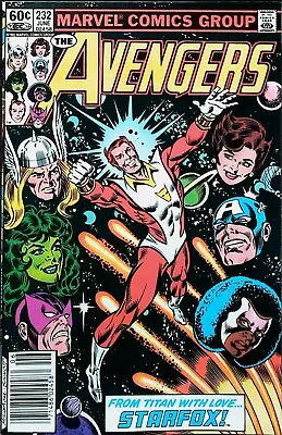 Buy Avengers #232 (1983) KEY *Eros Becomes Starfox & Avenger* - High Grade • 31.98£