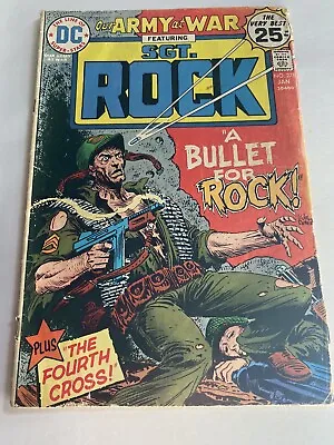 Buy Our Army At War 276 DC Comics Sgt. Rock Joe Kubert Cover Bronze Age 1975 • 11.85£