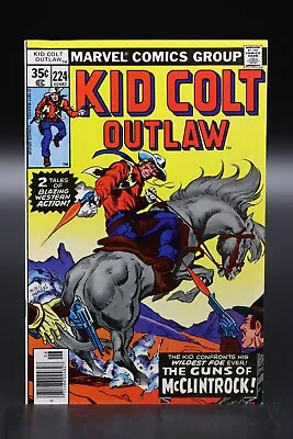 Buy Kid Colt Outlaw (1948) #224 1st Print Pablo Marco Cover Reprints #137 Ayers NM • 7.20£