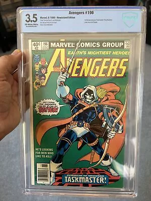 Buy The Avengers #196 (June 1980 Marvel) CBCS 3.5 VG 1st Full App. Of The Taskmaster • 70.70£