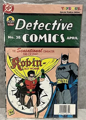 Buy Detective Comics #38 Toys R US Replica Edition Introducing Robin DC 1997 • 7.10£