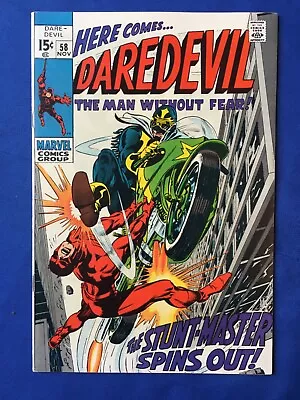 Buy Daredevil #58 VFN (8.0) MARVEL ( Vol 1 1969) 1st App Stunt-Master (4) (C) • 32£
