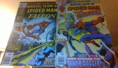Buy MARVEL TEAM-UP #71 77 Marvel Comics 1978 1979 SPIDER-MAN Falcon Ms.Marvel CentUK • 4.95£