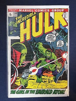 Buy The Incredible Hulk 148 (1972) • 0.99£
