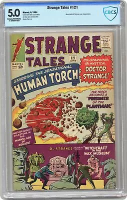Buy Strange Tales #121 CBCS 5.0 1964 21-2F68DFB-029 • 99.94£