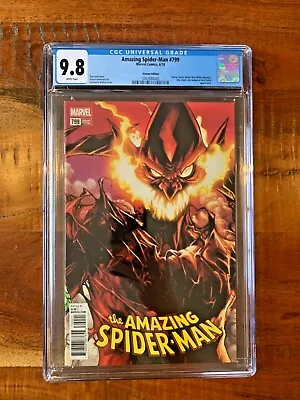 Buy The Amazing Spider Man 799 Ramos Connecting Variant (red Goblin) Cgc 9.8 • 50£