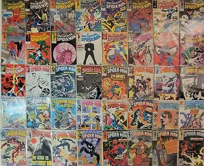 Buy The Spectacular Spider-Man Lot (147) #98-253* NM+VF Newsstands* 1978 High Grade • 642.62£