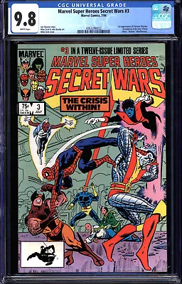 Buy Marvel Super Heroes Secret Wars #3 Cgc 9.8 White 1st App Volcana Cgc #436246022 • 78.27£